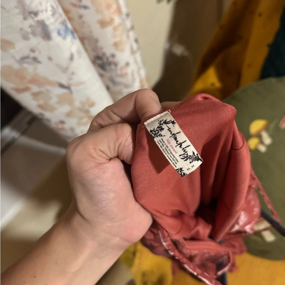 Free People Floral Velvet Mini Dress - Picture 2 of 2